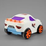 Racing Fast Car 95 Friction Powered Toys Car with Zoo Zoo Sound uc102 - Image 2