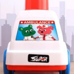 Ambulance Push and Go Press N Go Toys uc130 - Image 3