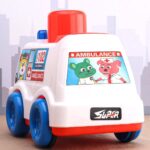 Ambulance Push and Go Press N Go Toys uc130 - Image 4