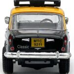 Centy Toys Queen 70s Taxi Pull Back Toy Car uc157 - Image 3