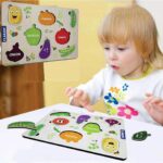 ClapJoy 3D Tray Vegetables Puzzle cj104 - Image 2