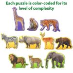Skillmatics Step by Step Puzzle wild animals cj159