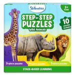 Skillmatics Step by Step Puzzle wild animals cj159 - Image 2