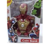 Avengers coin money Piggy Bank IronMan gz518