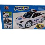 Battery Operated 3D Police Car with light gz155 - Image 2