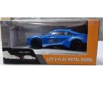DIE Cast metal scale model car Blue Type6 gz502
