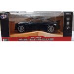 Die chrome metal car with light and Music Black Type2 gz460