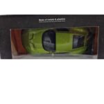 Die chrome metal car with light and Music Green Type1 gz464 - Image 2
