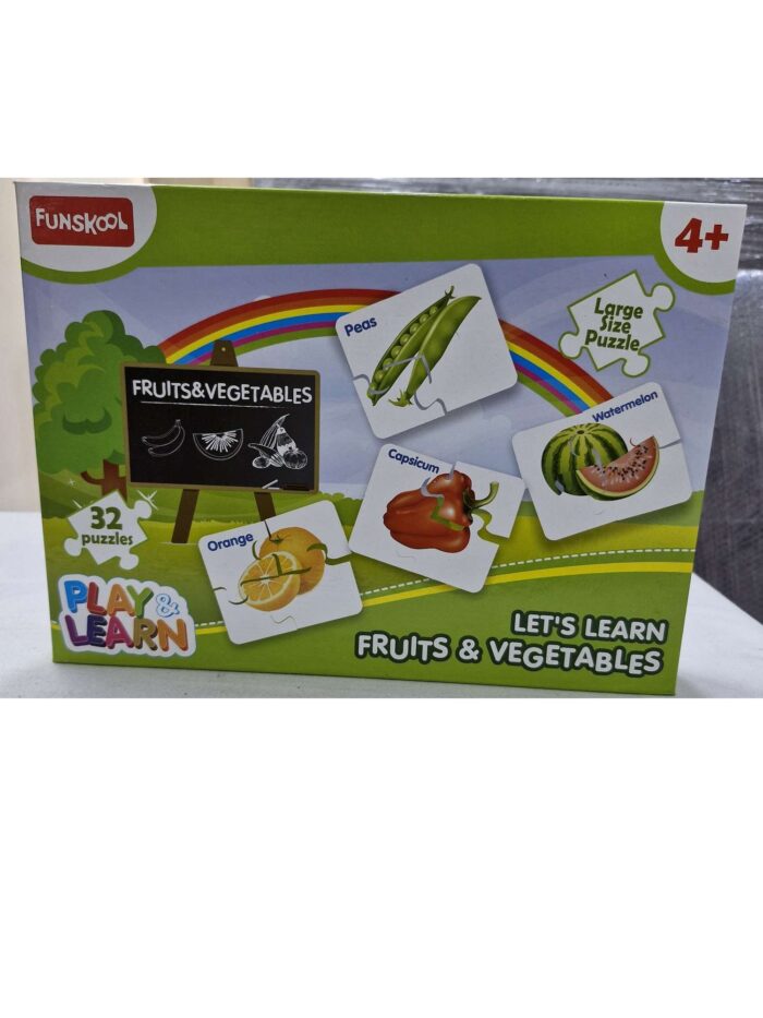 Funskool Fruits and Vegetables Puzzle uc215