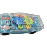 Transparent rotating gear Truck with lights gz212