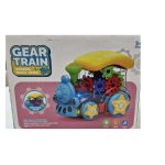 Transparent rotating gear Train Engine with lights gz150